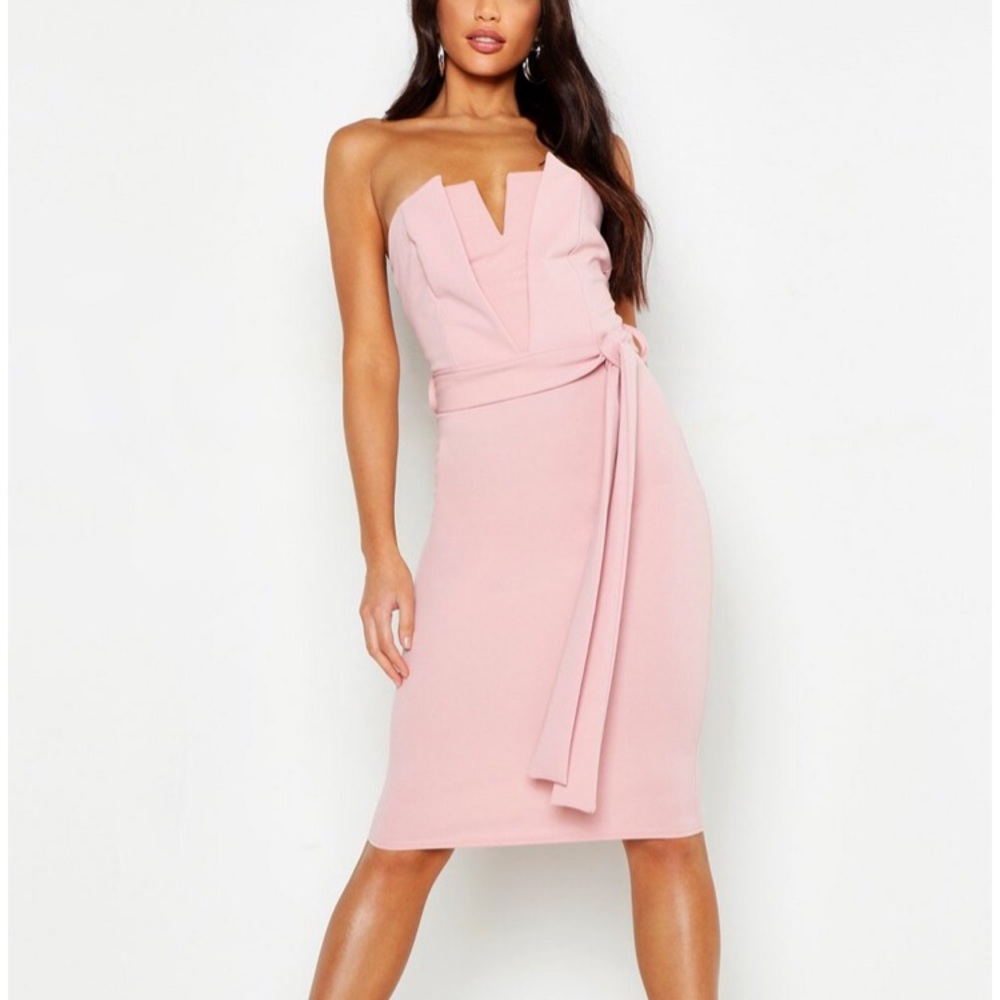 Boohoo midi dress